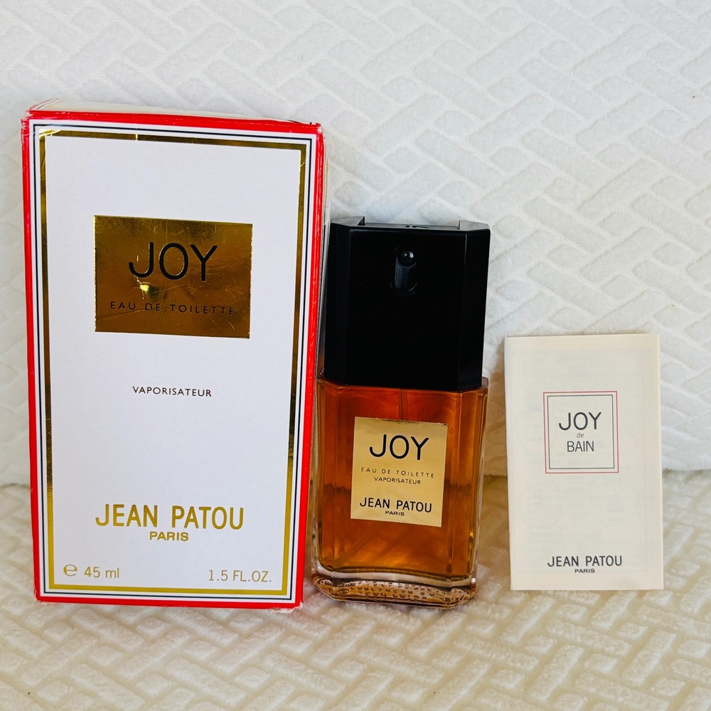 Jean Patou Joy Eau De‎ Toilette Vaporisateur 45 ml / 1.5 oz Unused Vintage 1998 - Picture 2 of 7